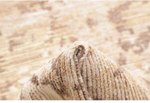Tappeto Berbero Geometrico Beige Avorio Corsia 84x399 Cm