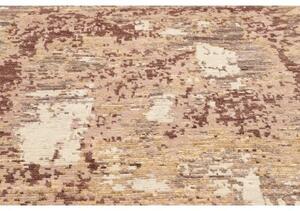 Tappeto Berbero Astratto Rosa Antico Beige 167x253 Cm