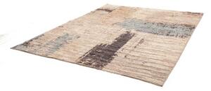 Tappeto Berbero Astratto Beige Marrone Quadrato 242x281 Cm