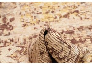 Tappeto Berbero Patchwork Beige Marrone 193x303 Cm