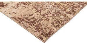Tappeto Berbero Patchwork Beige Marrone 193x303 Cm