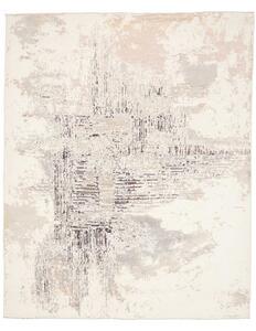 Tappeto Berbero Astratto Avorio Grigio 246x300 Cm
