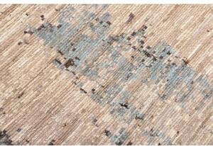 Tappeto Berbero Astratto Beige Marrone Quadrato 242x281 Cm
