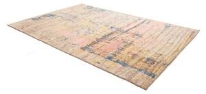 Tappeto Berbero Astratto Beige Blu 200x299 Cm