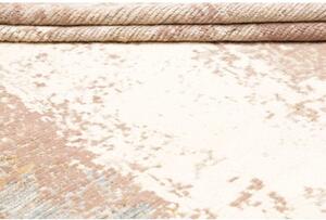 Tappeto Berbero Astratto Rosa Antico Beige 241x304 Cm