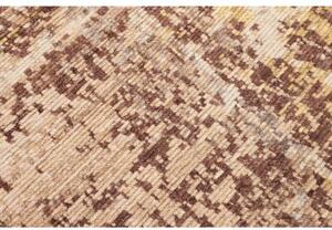 Tappeto Berbero Patchwork Beige Marrone 193x303 Cm