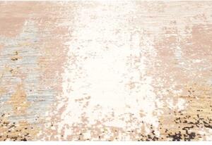 Tappeto Berbero Astratto Rosa Antico Beige 241x304 Cm