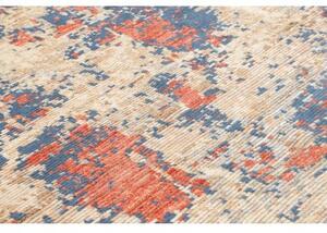 Tappeto Berbero Astratto Blu Beige 173x257 Cm