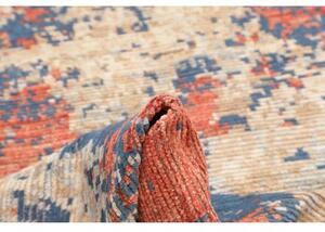 Tappeto Berbero Astratto Blu Beige 173x257 Cm