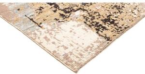 Tappeto Berbero Astratto Rosa Antico Beige 241x304 Cm