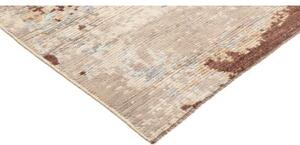 Tappeto Berbero Astratto Beige Ruggine 174x250 Cm