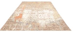 Tappeto Berbero Astratto Tortora Avorio 233x313 Cm