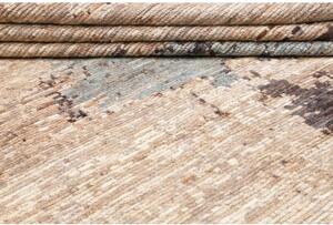 Tappeto Berbero Astratto Beige Marrone Quadrato 242x281 Cm