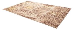 Tappeto Berbero Patchwork Beige Marrone 193x303 Cm