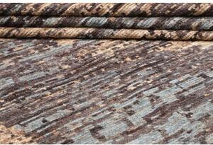 Tappeto Berbero Astratto Grigio Scuro Beige 231x285 Cm