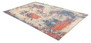 Tappeto Berbero Astratto Blu Beige 173x257 Cm
