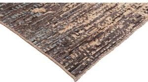 Tappeto Berbero Astratto Grigio Scuro Beige 231x285 Cm