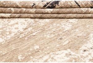 Tappeto Berbero Astratto Beige Antracite 270x369 Cm