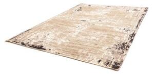 Tappeto Berbero Astratto Beige Antracite 243x305 Cm