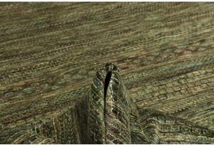 Tappeto Cromopura Geometrico Verde Oliva Marrone 250x310 Cm
