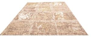 Tappeto Berbero Geometrico Beige Marrone Chiaro 244x305 Cm