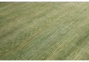 Tappeto Cromopura Geometrico Verde Beige 249x314 Cm