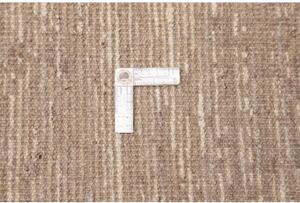 Tappeto Berbero Geometrico Beige Marrone 306x404 Cm