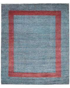 Tappeto Cromopura Geometrico Azzurro Rosso 254x308 Cm
