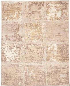Tappeto Berbero Geometrico Beige Marrone Chiaro 244x305 Cm