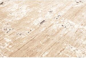 Tappeto Berbero Astratto Beige Antracite 243x305 Cm