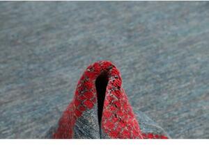 Tappeto Cromopura Geometrico Azzurro Rosso 254x308 Cm