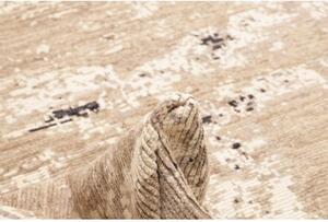 Tappeto Berbero Astratto Beige Antracite 270x369 Cm