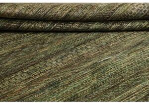 Tappeto Cromopura Geometrico Verde Oliva Marrone 250x310 Cm