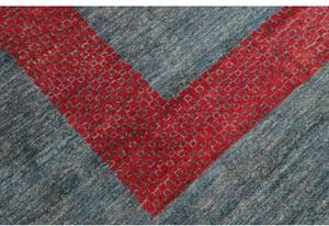 Tappeto Cromopura Geometrico Azzurro Rosso 254x308 Cm