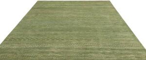Tappeto Cromopura Geometrico Verde Beige 249x314 Cm