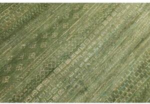 Tappeto Cromopura Geometrico Verde Beige 249x314 Cm