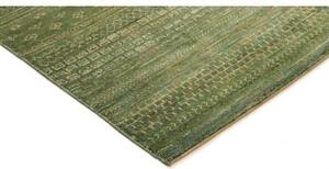 Tappeto Cromopura Geometrico Verde Beige 249x314 Cm