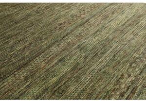 Tappeto Cromopura Geometrico Verde Oliva Marrone 250x310 Cm