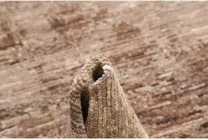 Tappeto Berbero Geometrico Beige Marrone 306x404 Cm