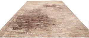 Tappeto Berbero Geometrico Beige Marrone 306x404 Cm