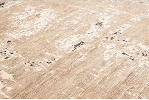Tappeto Berbero Astratto Beige Antracite 270x369 Cm