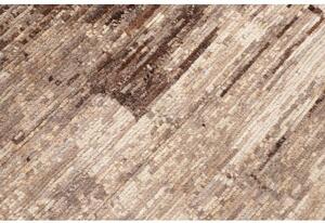 Tappeto Berbero Geometrico Beige Marrone 306x404 Cm
