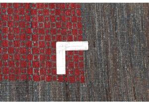 Tappeto Cromopura Geometrico Azzurro Rosso 254x308 Cm
