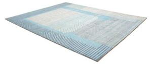 Tappeto Cromopura Patchwork Celeste Bianco 245x306 Cm
