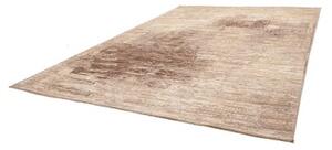Tappeto Berbero Geometrico Beige Marrone 306x404 Cm