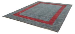 Tappeto Cromopura Geometrico Azzurro Rosso 254x308 Cm