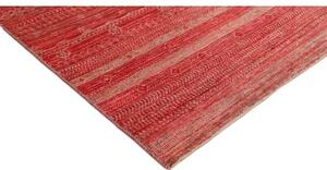 Tappeto Cromopura Geometrico Rosso Beige 172x251 Cm