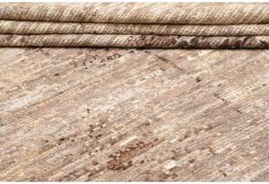 Tappeto Berbero Geometrico Beige Marrone 306x404 Cm