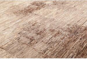 Tappeto Berbero Geometrico Beige Marrone 306x404 Cm