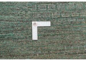 Tappeto Cromopura Geometrico Verde Petrolio Grigio 136x191 Cm